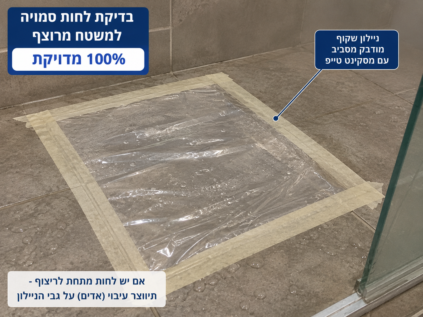 בדיקת לחות סמויה