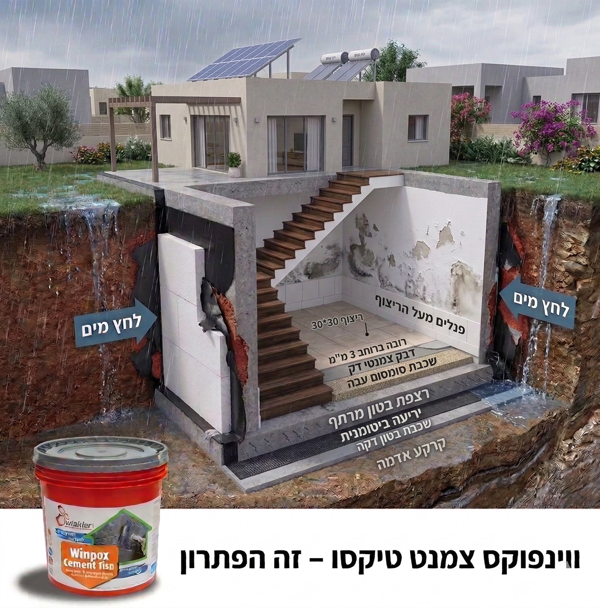 ווינפוקס צמנט טיקסו-איטום שלילי